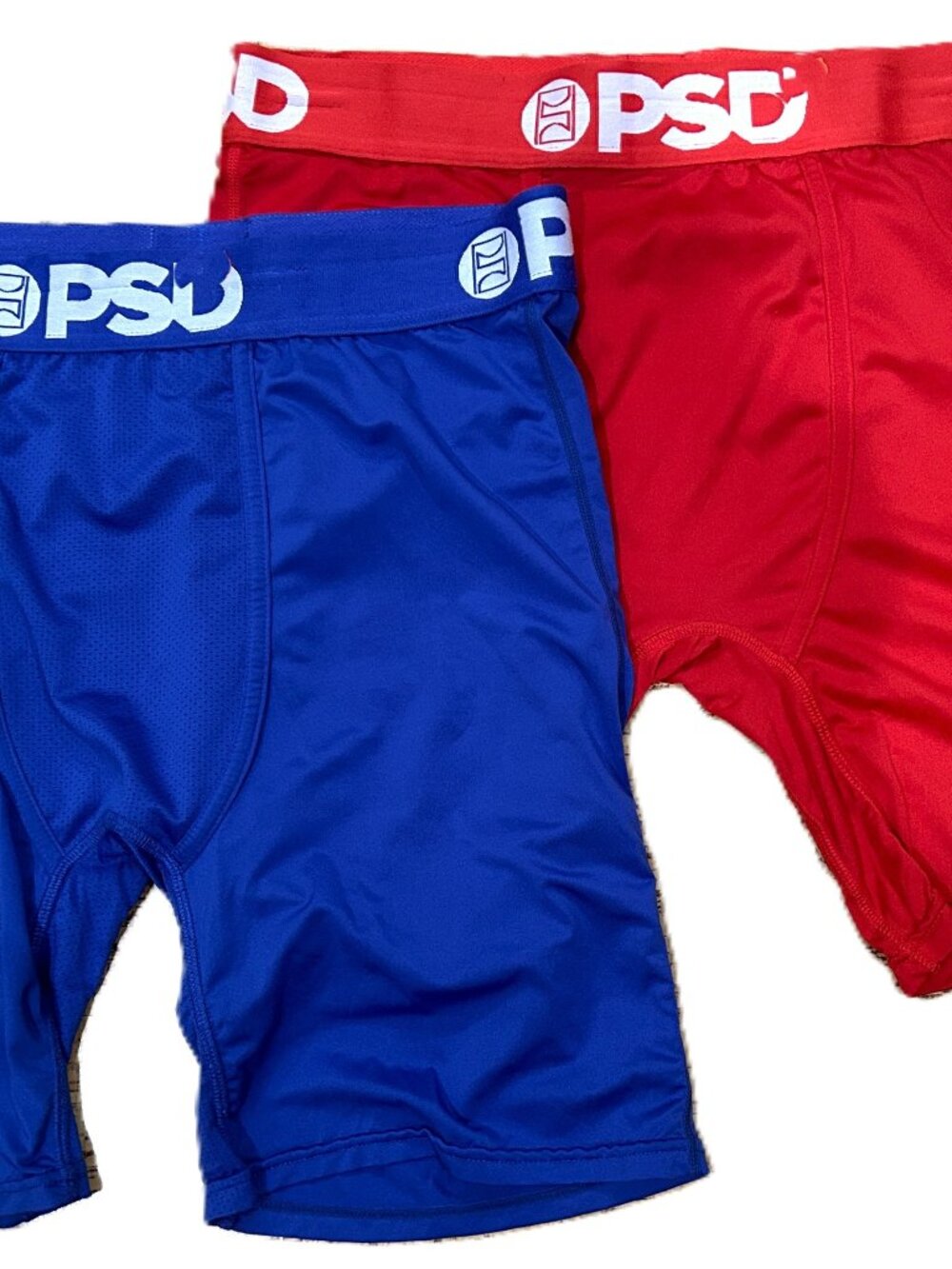 Lot of 2 PSD men's Boxer Briefs in solid colors.